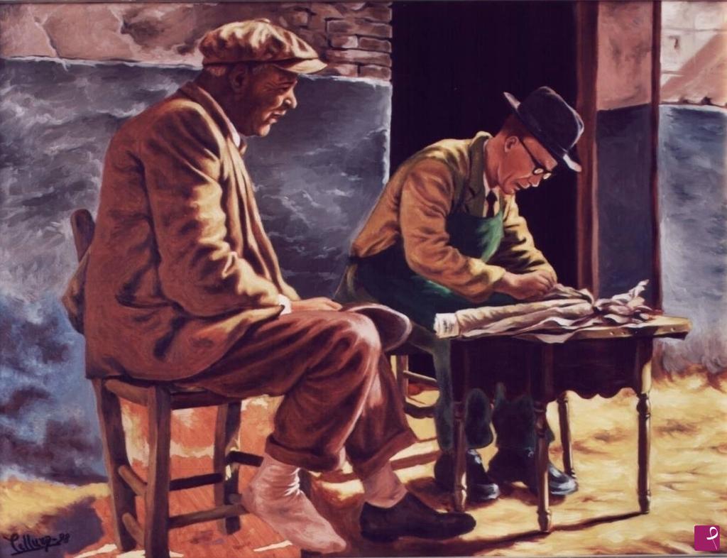 quadri in vendita online - Il calzolaio