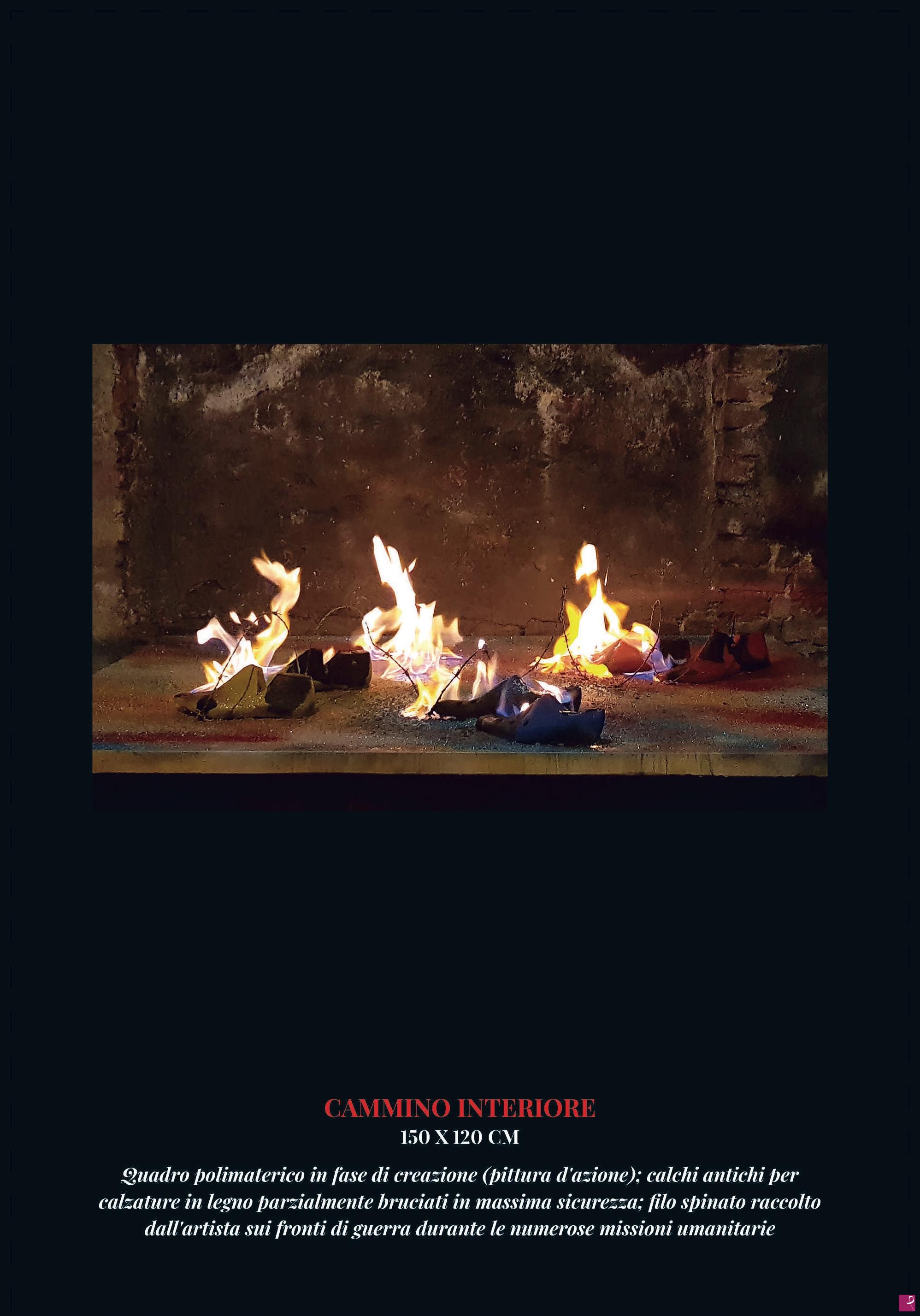 quadri in vendita online - "IL CAMMINO INTERIORE"  -IN FASE DI CREAZIONE, VEDERE IL QUADRO ULTIMATO -