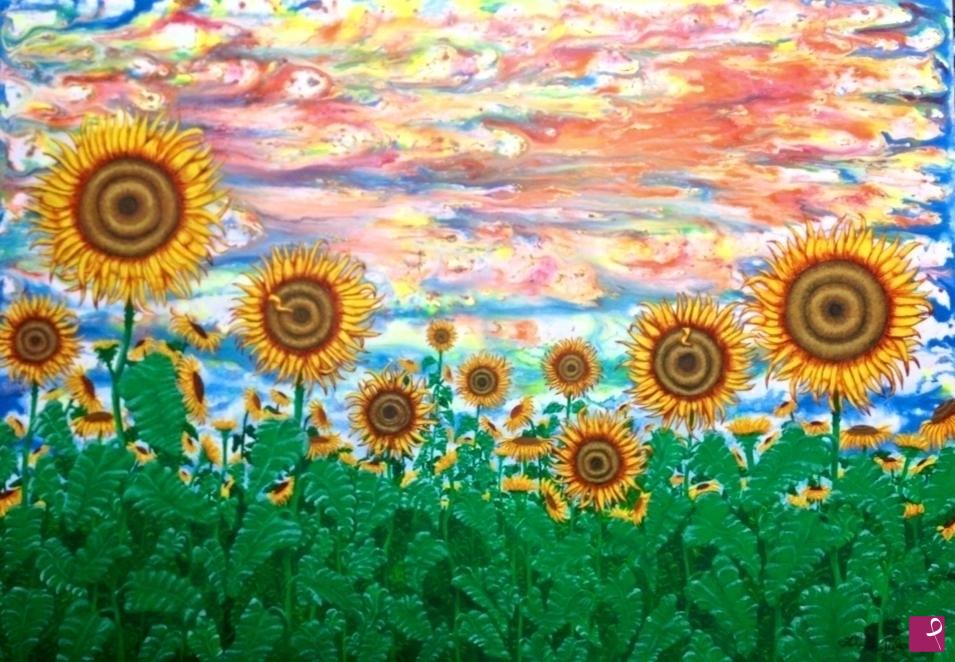 quadri in vendita online - Il Campo dei Girasoli