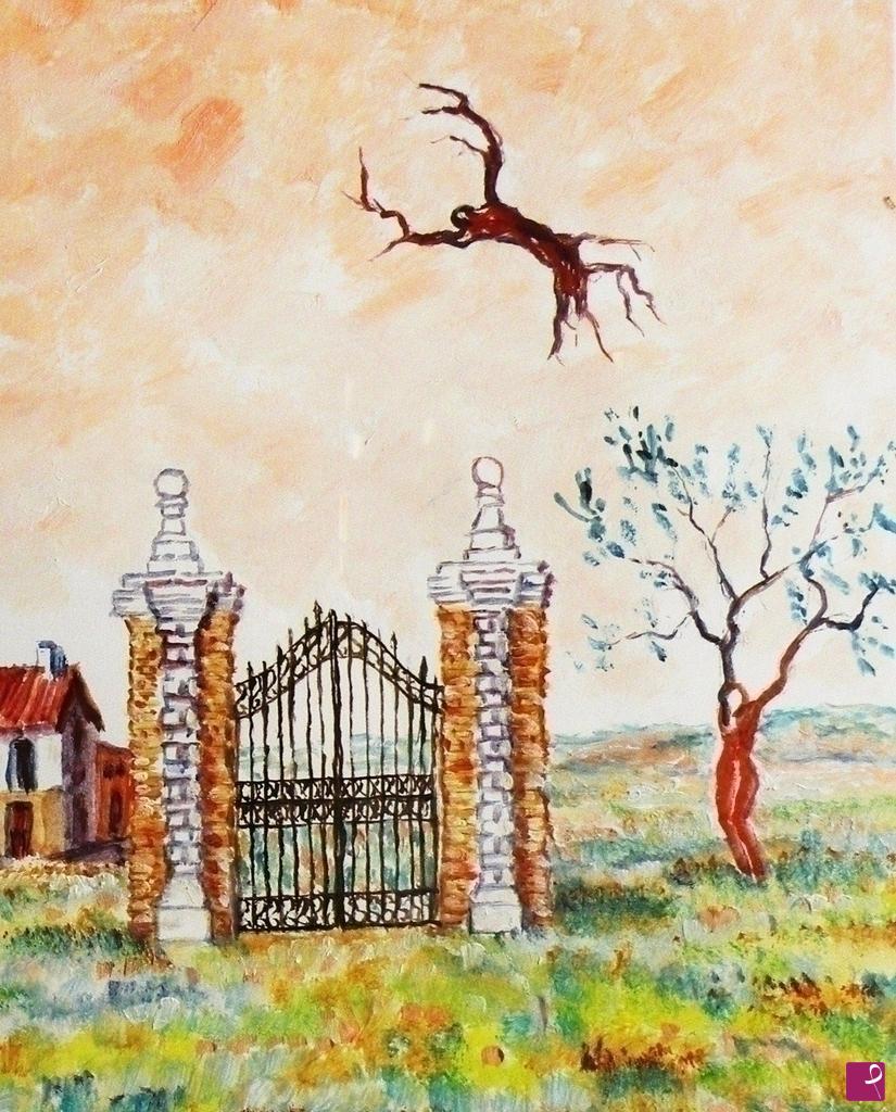 quadri in vendita online - IL CANCELLO DEL PODERE 