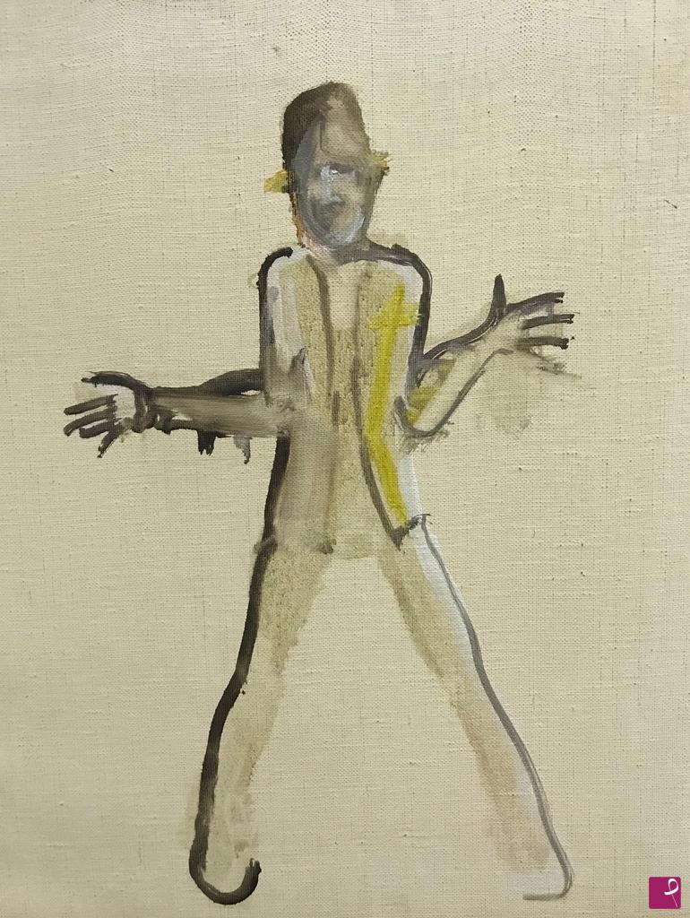quadri in vendita online - Il cantante, 2018