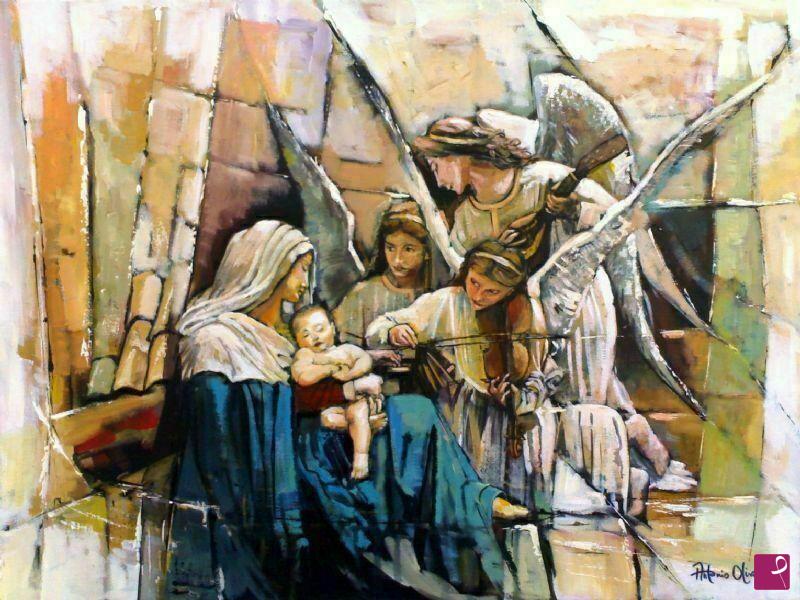 quadri in vendita online - Il Cantico degli Angeli, 2011, archivio n° 2502