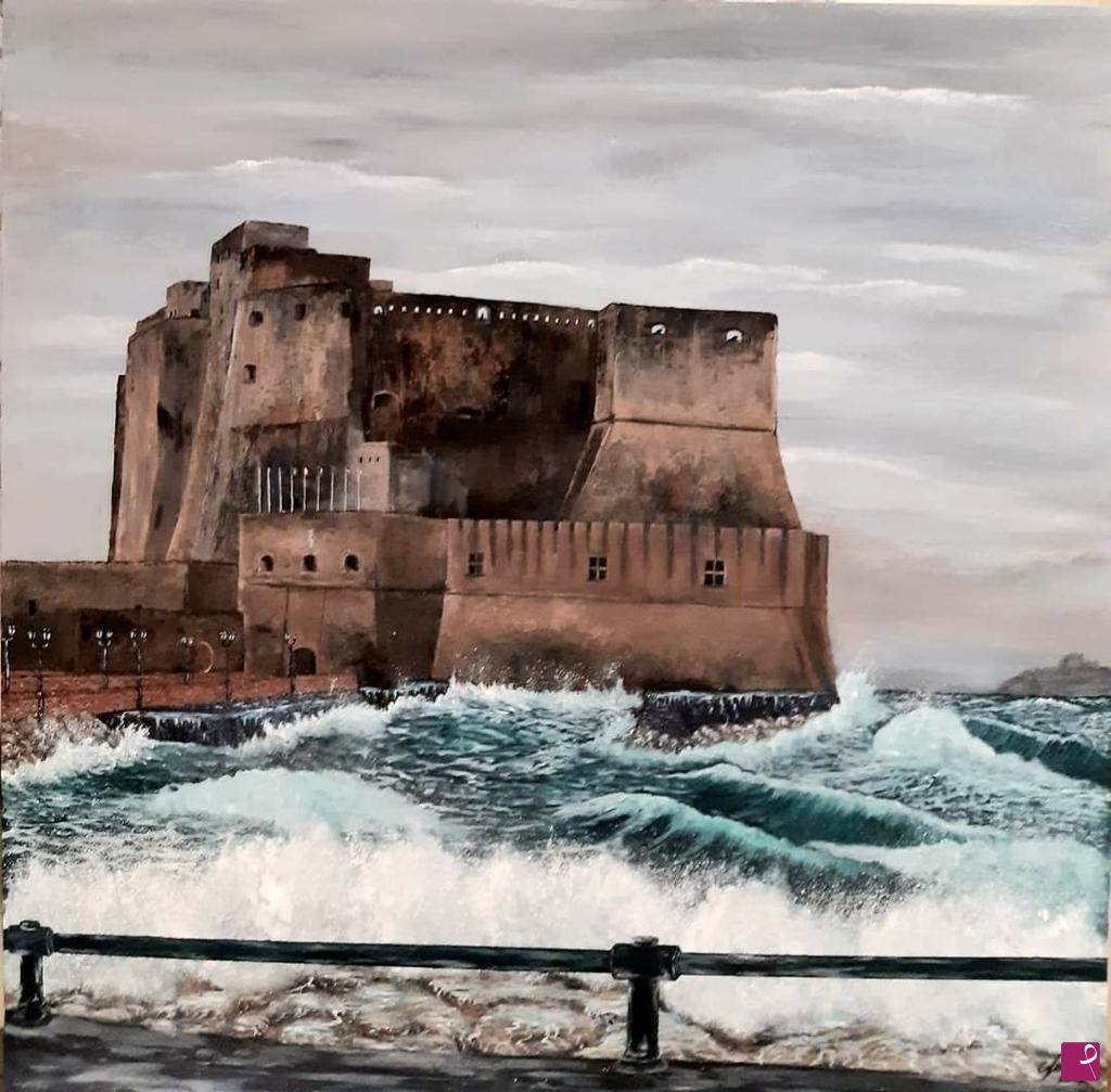 quadri in vendita online - Il castel dell ovo