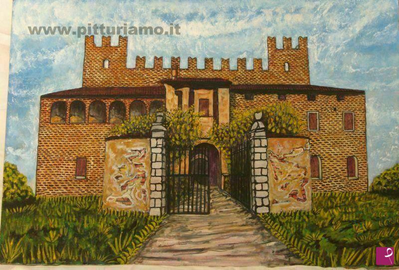 quadri in vendita online - IL CASTELLO DI CAMBIAGO (BG)