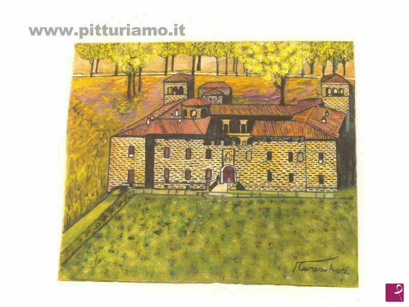 quadri in vendita online - IL CASTELLO DI CAVERNAGO (BG)