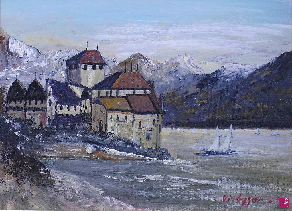 quadri in vendita online - IL CASTELLO DI CHILLON