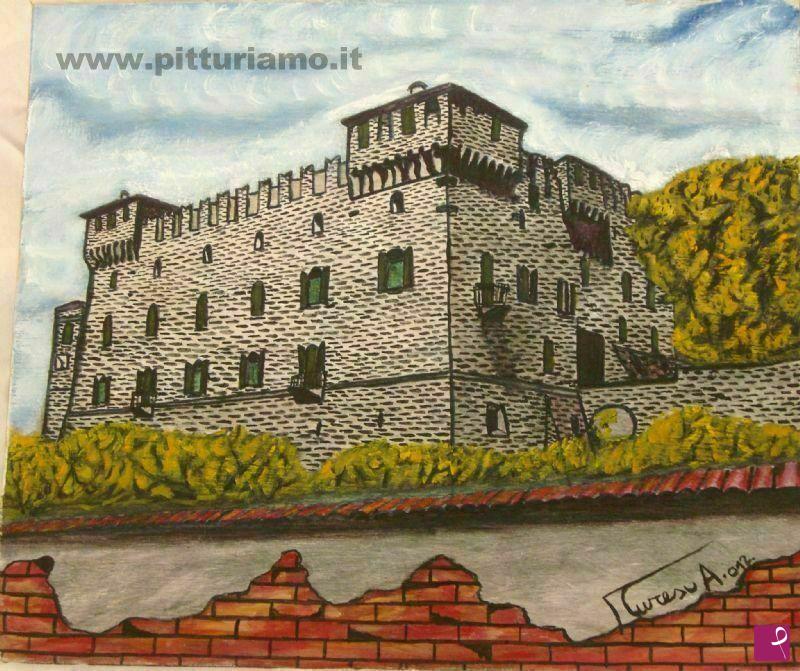 quadri in vendita online - IL CASTELLO DI DRUGO (BS)