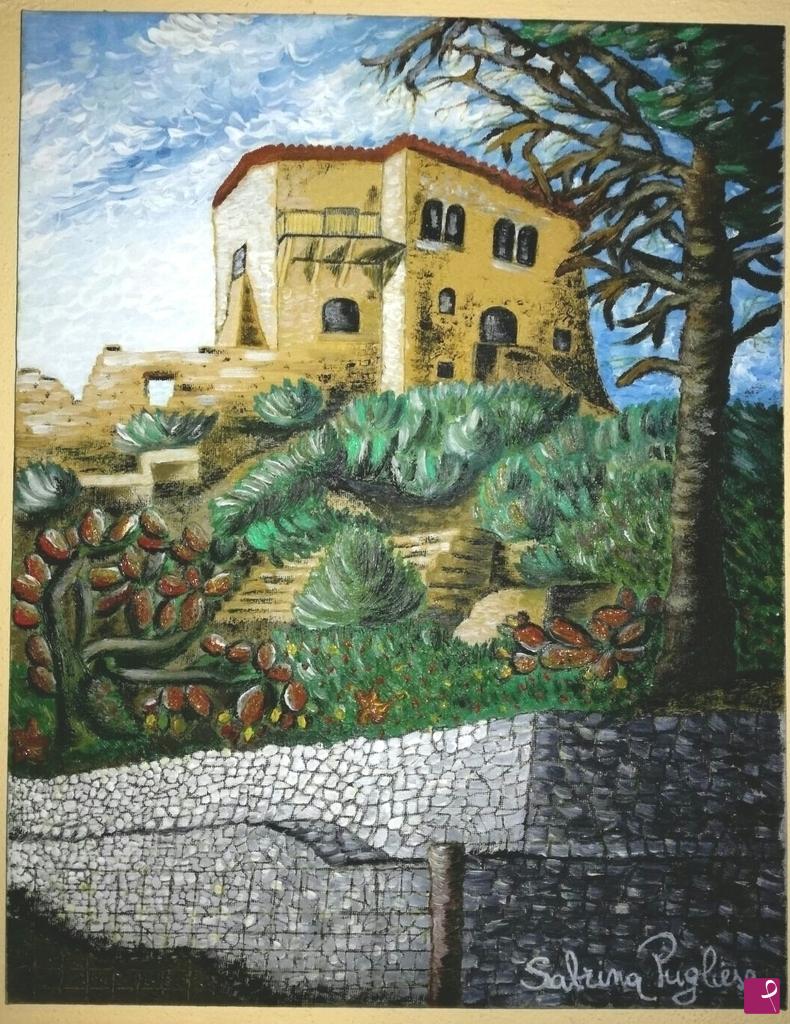 quadri in vendita online - Il castello di Isabella Morra