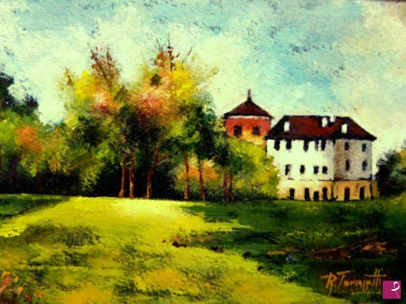 quadri in vendita online - Il castello di Morrozzo