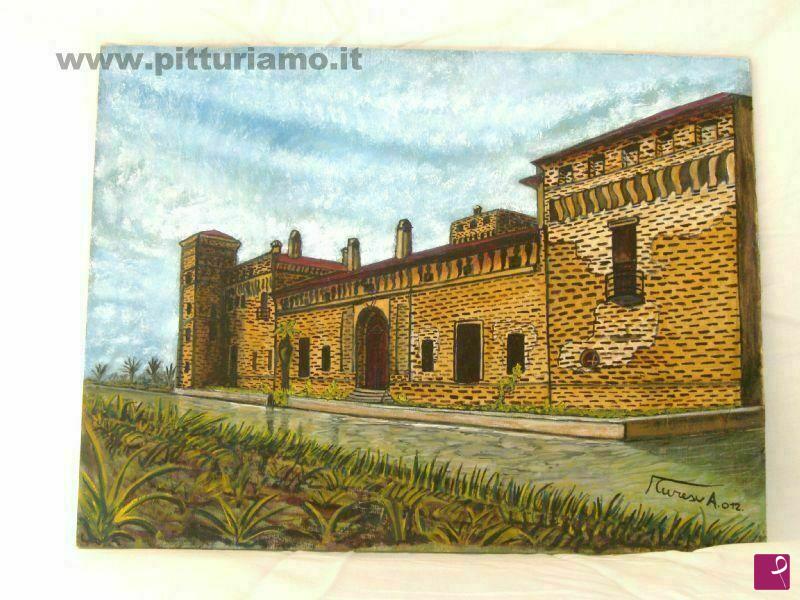 quadri in vendita online - IL CASTELLO DI PADERNELLO (BS)