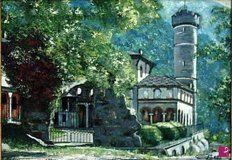 quadri in vendita online - Il castello di Rosazza