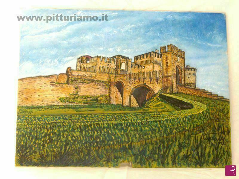 quadri in vendita online - IL CASTELLO DI SONCINO (CR)