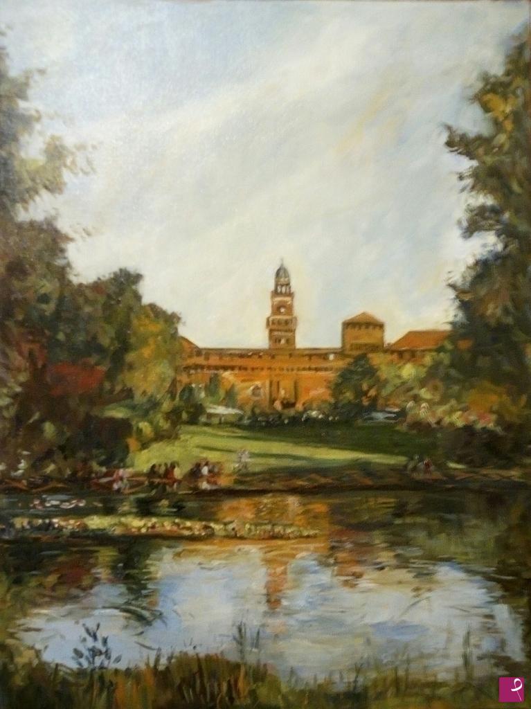 quadri in vendita online - Il castello Sforzesco
