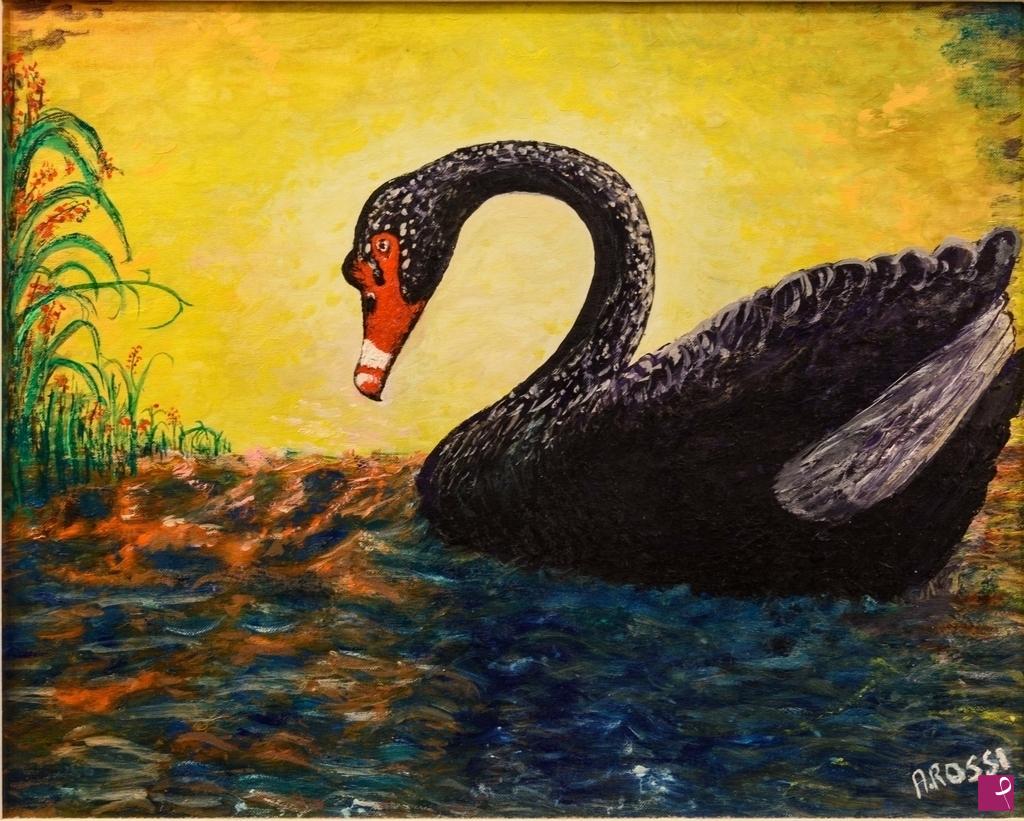 quadri in vendita online - IL CIGNO NERO (2004)