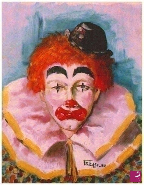 quadri in vendita online - Il clown
