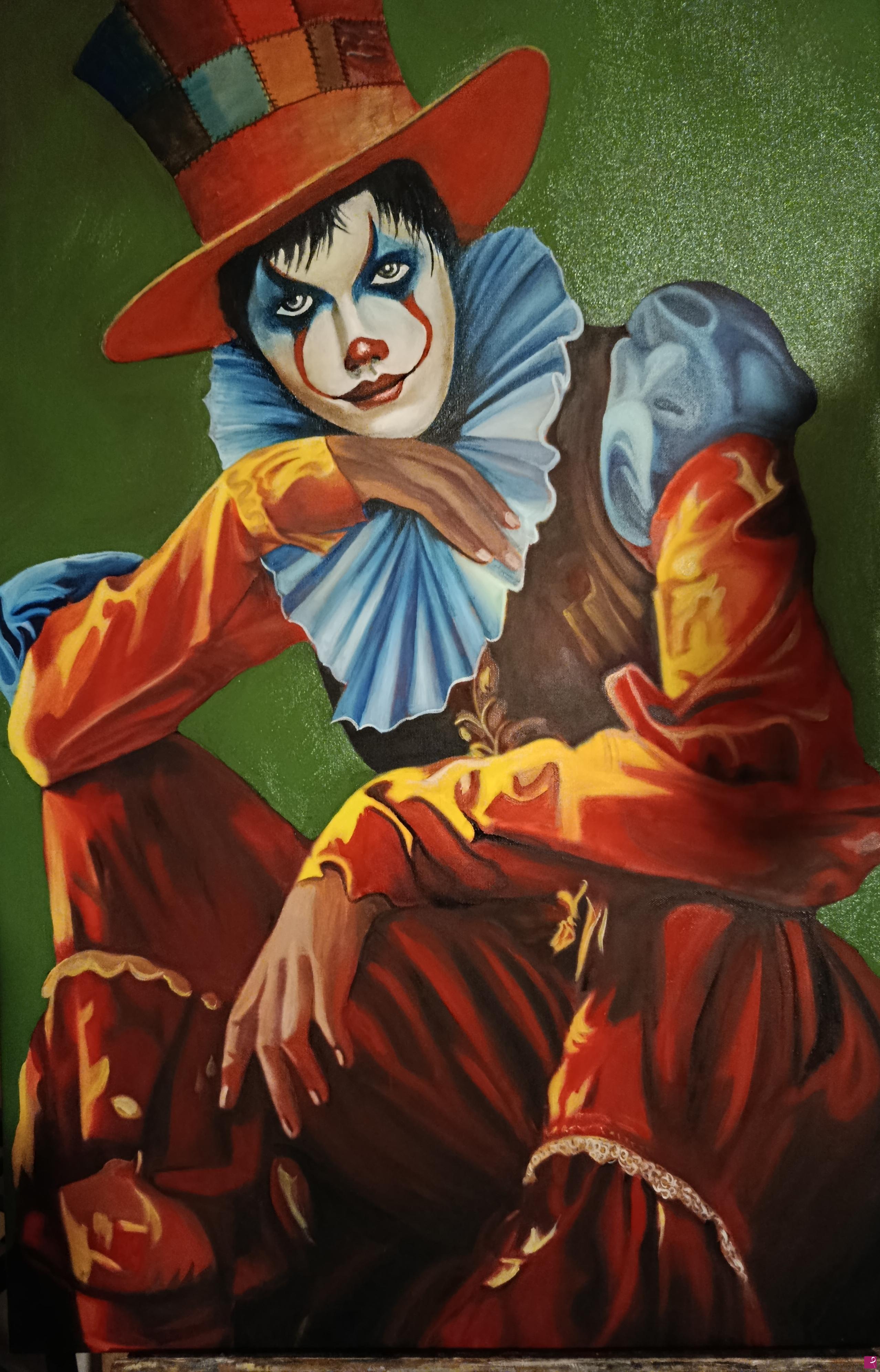 quadri in vendita online - Il clown