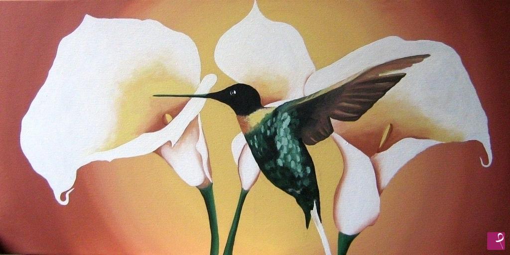 quadri in vendita online - Il colibri