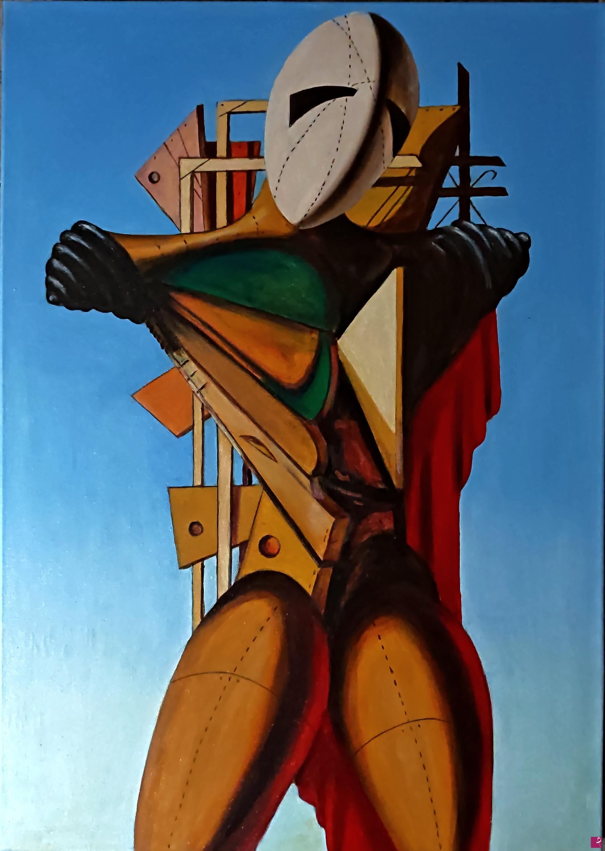 quadri in vendita online - Il Condottiero di Giorgio De Chirico