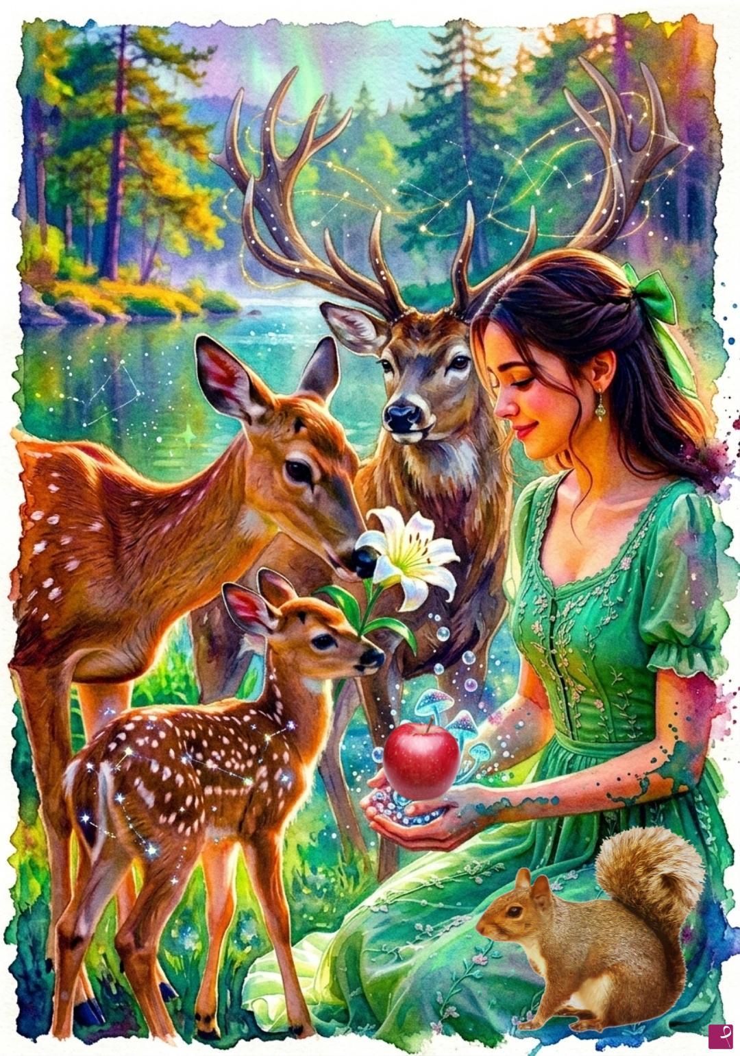 quadri in vendita online - IL CUORE NEL BOSCO