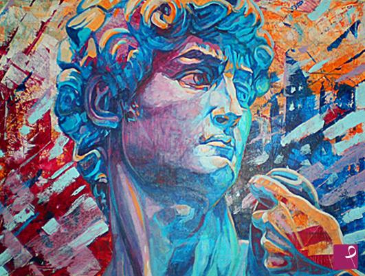 quadri in vendita online - Il David di Michelangelo