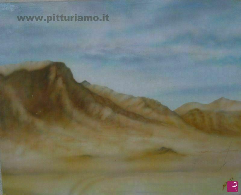 quadri in vendita online - il deserto