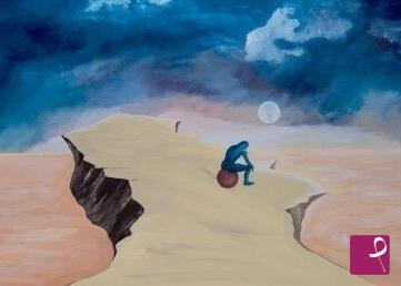 quadri in vendita online - Il deserto dell'anima