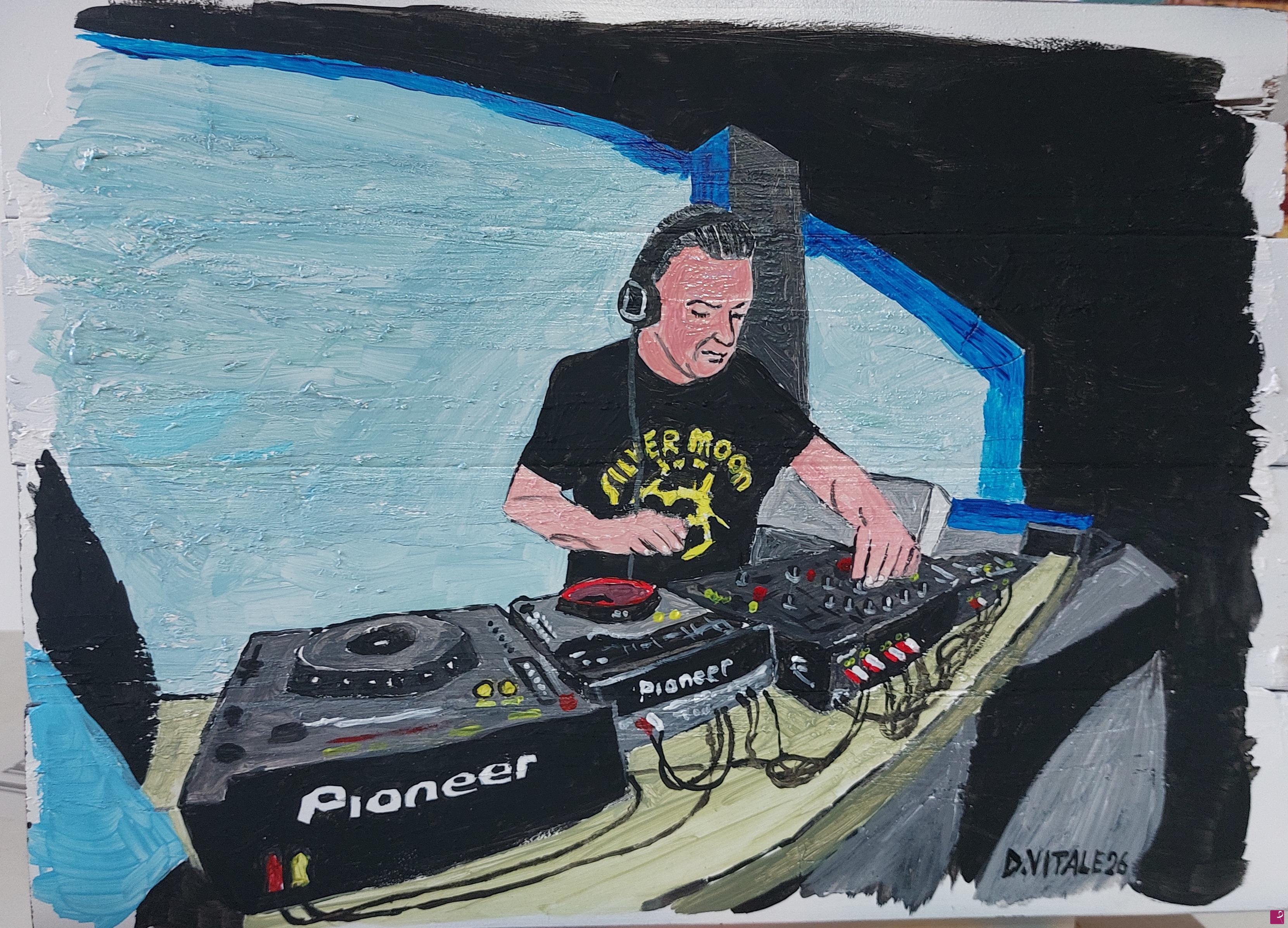 quadri in vendita online - il DJ