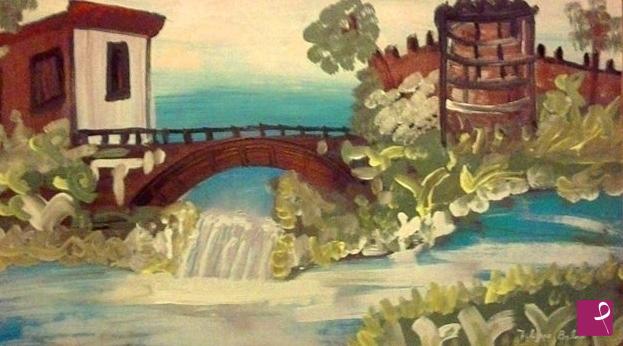 quadri in vendita online - Il dominio dell'acqua 