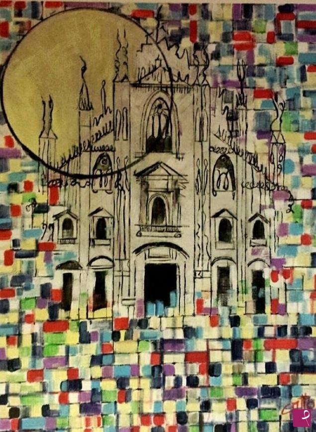 quadri in vendita online - Il Duomo di Milano