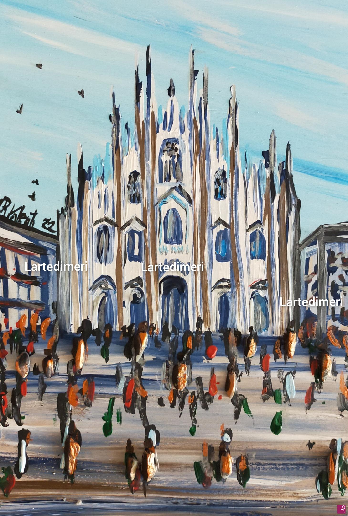 quadri in vendita online - Il Duomo di Milano 