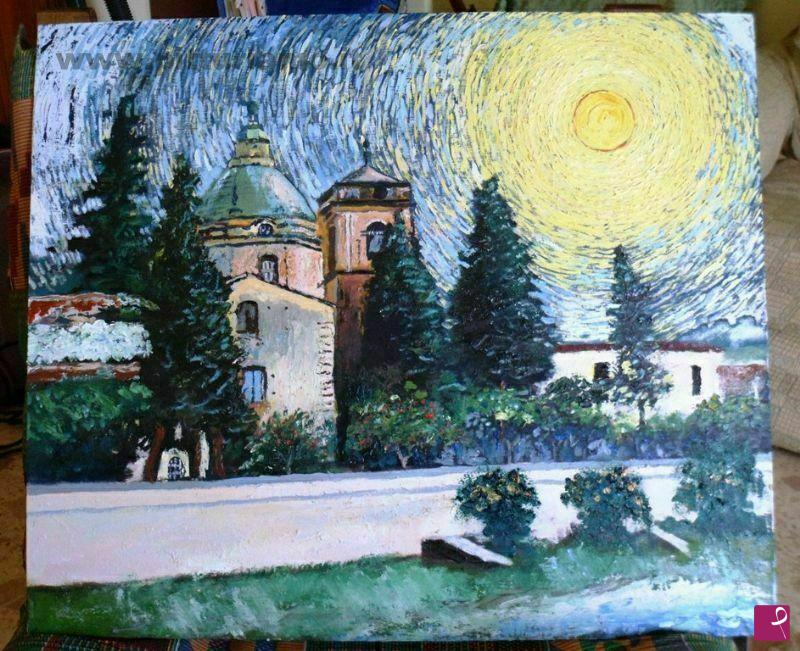quadri in vendita online - il fardello - chiesa di san domenico