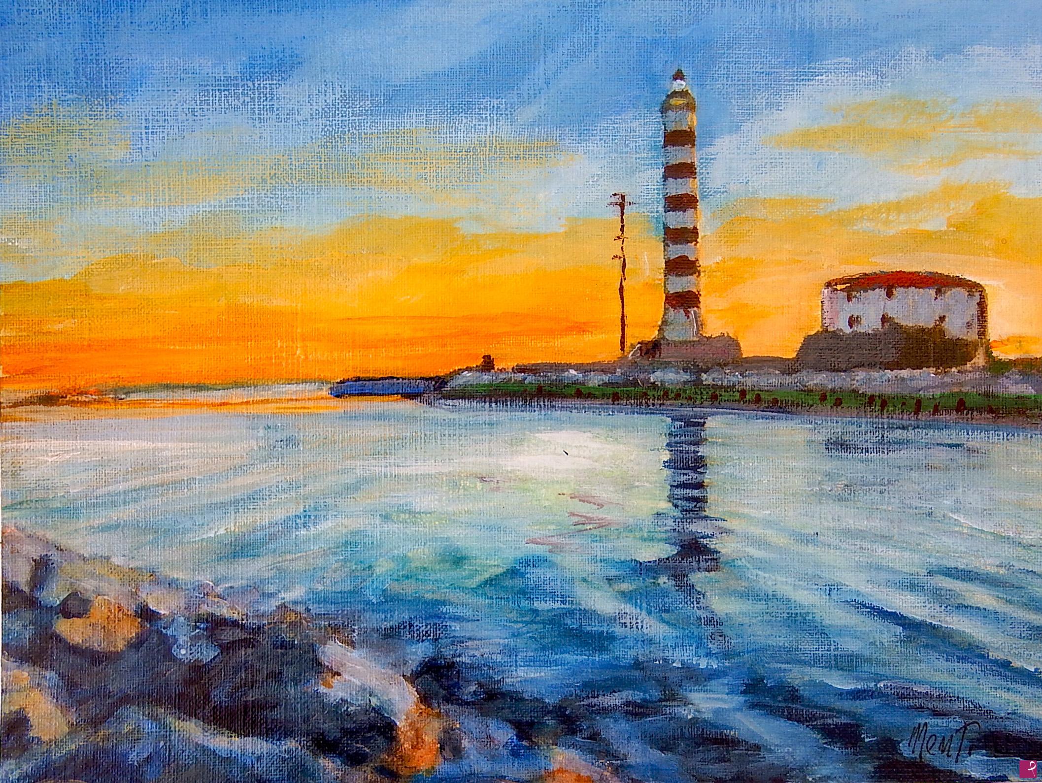 quadri in vendita online - Il faro di Jesolo