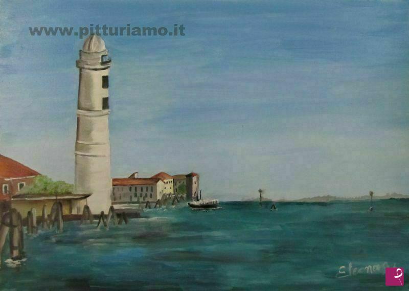 quadri in vendita online - IL Faro(Murano)
