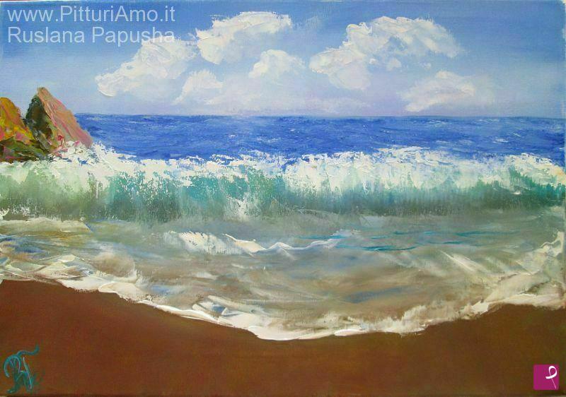 quadri in vendita online - "IL FASCINO DEL MARE"