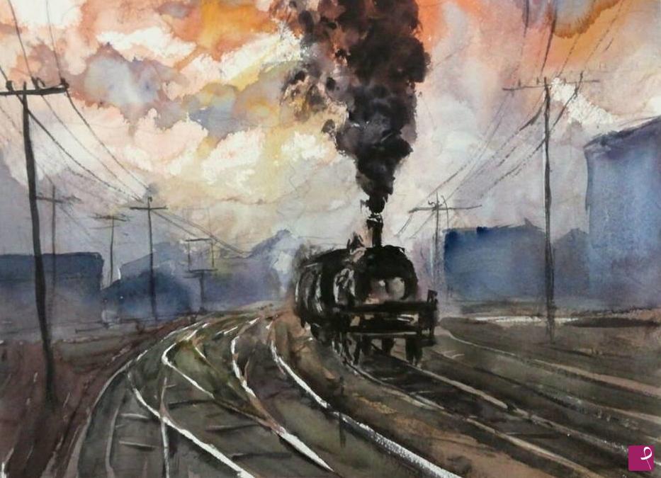 quadri in vendita online - Il fumo nero