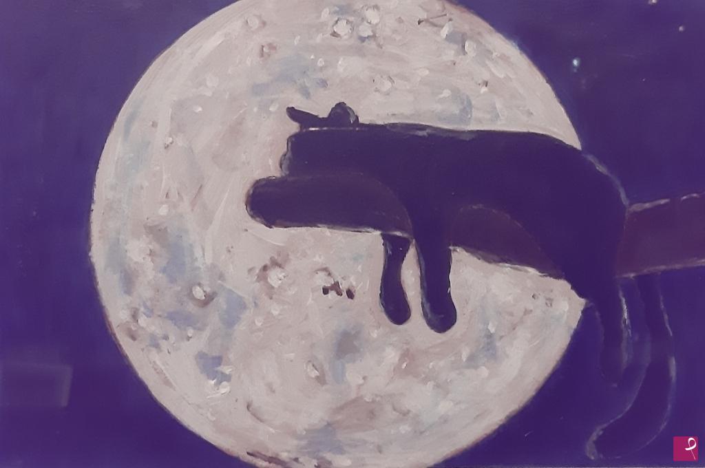 quadri in vendita online - Il gatto di Cinzia