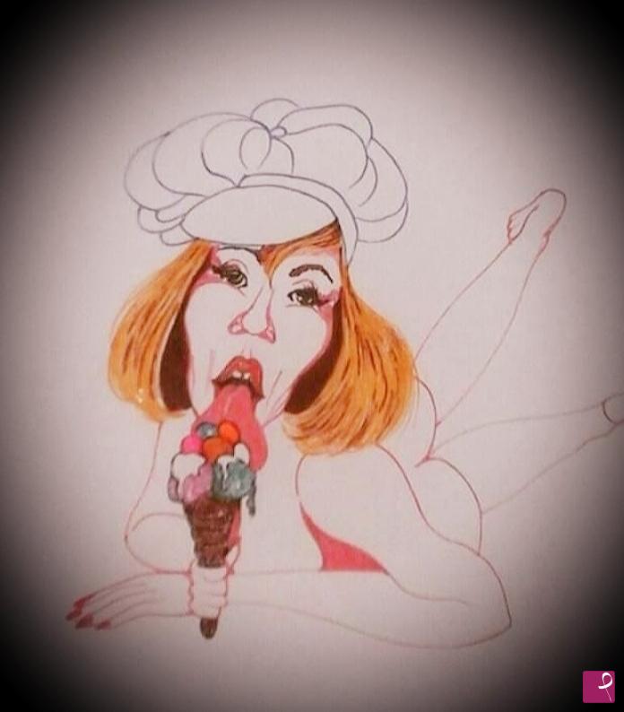 quadri in vendita online - Il gelato