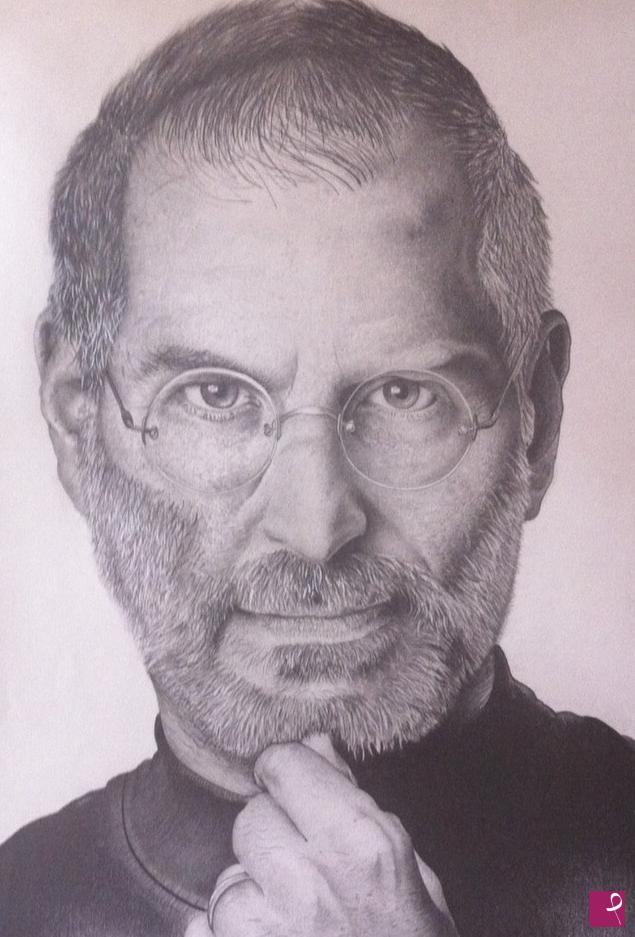 quadri in vendita online - Il Genio - Steve Jobs