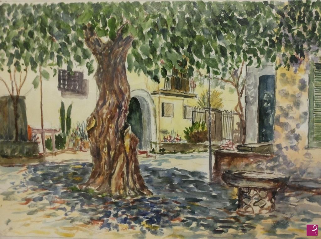 quadri in vendita online - Il giardino