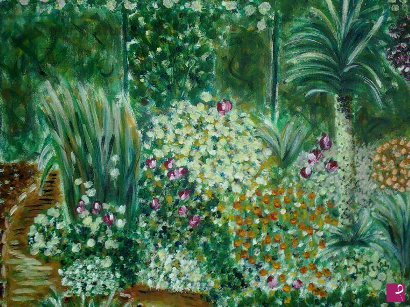 quadri in vendita online - Il giardino della nonna