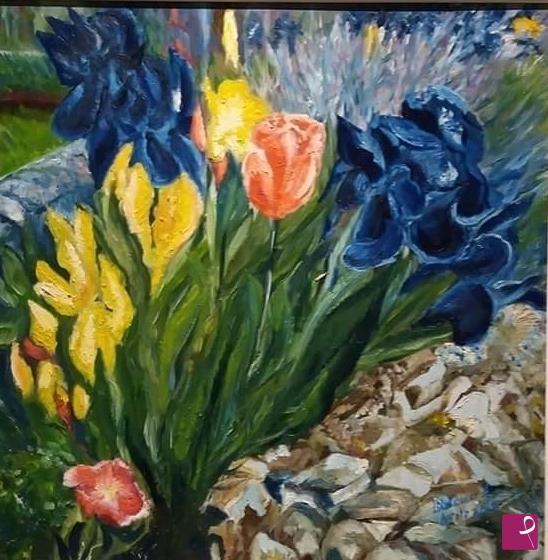 quadri in vendita online - Il giardino di Michelle