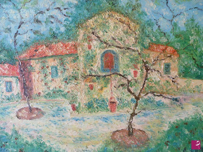 quadri in vendita online - Il giardino spagnolo
