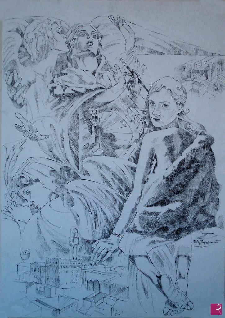 quadri in vendita online - IL GIGLIO E LA BALZANA  -  THE LILY AND THE BALZANA