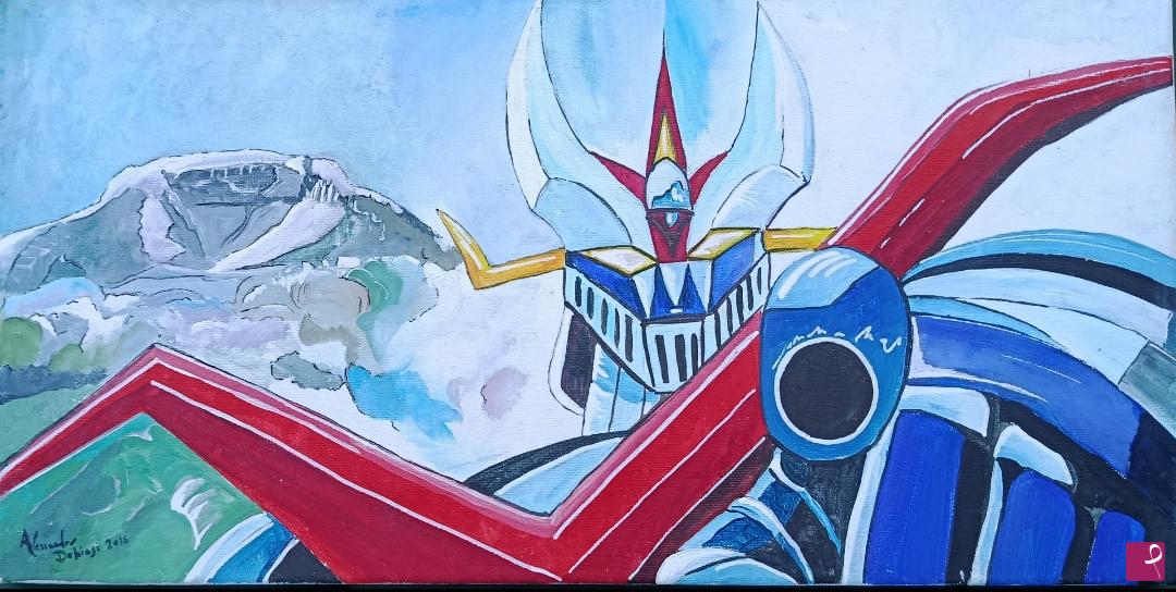 quadri in vendita online - il Grande Mazinga 