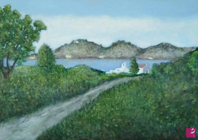 quadri in vendita online - Il lago