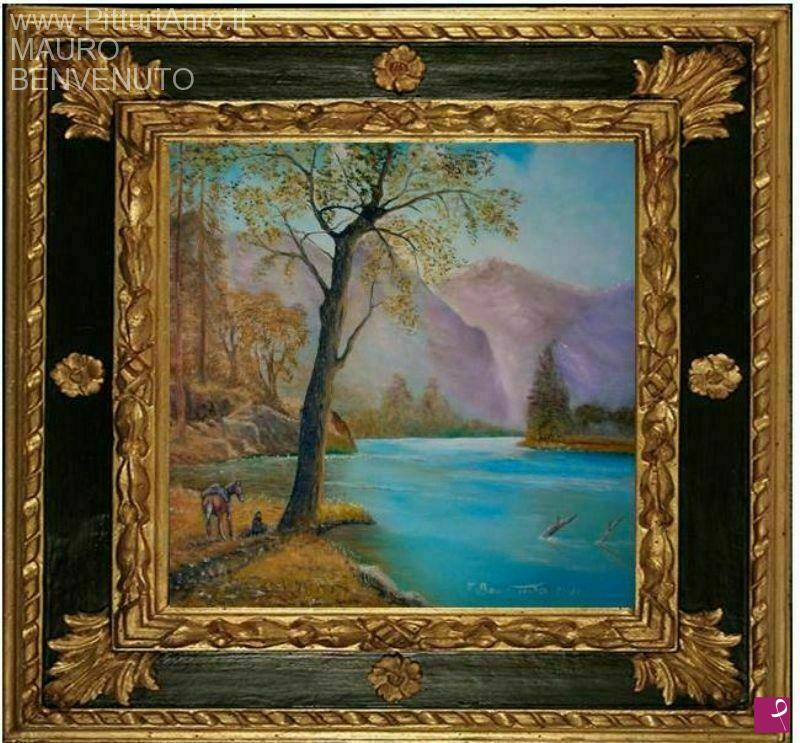 quadri in vendita online - Il lago