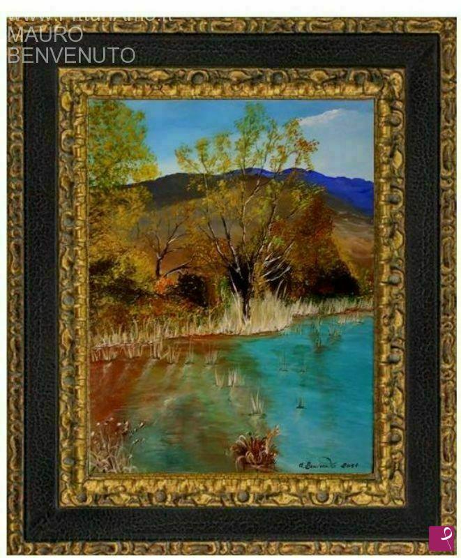 quadri in vendita online - Il lago 3