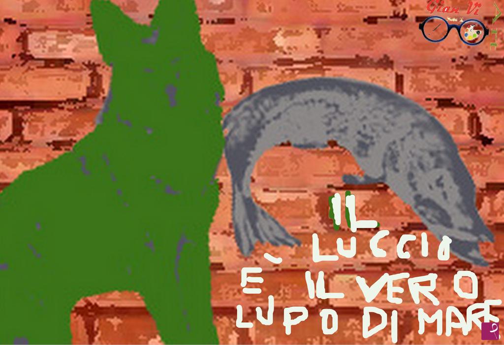 quadri in vendita online - Il luccio