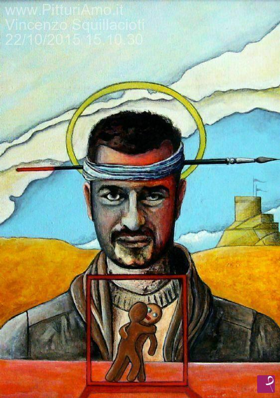 quadri in vendita online - Il martirio del