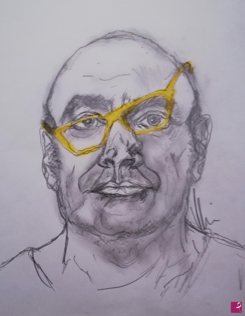 quadri in vendita online - Il mio amico Titta